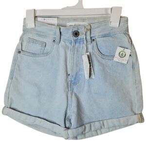SWS Denim Co. Urban Future Short Denim Jeans 100% Organic Cotton Coquette Girl 3
